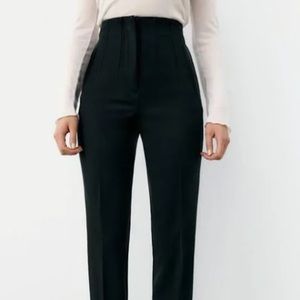 Zara high waisted black pants